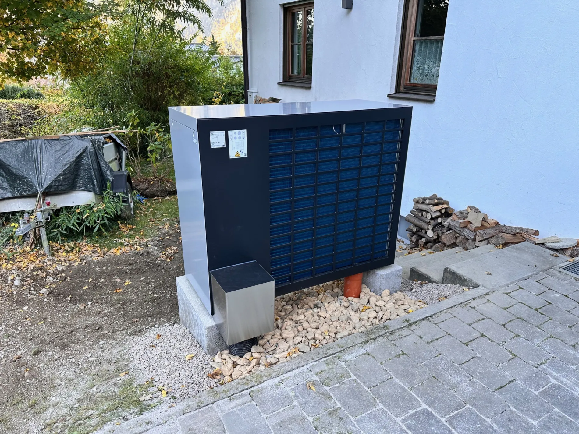 Buderus Ansicht hinten